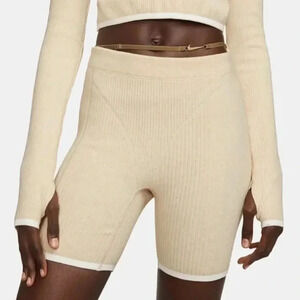 Nike x Jacquemus ribbed-knit shorts